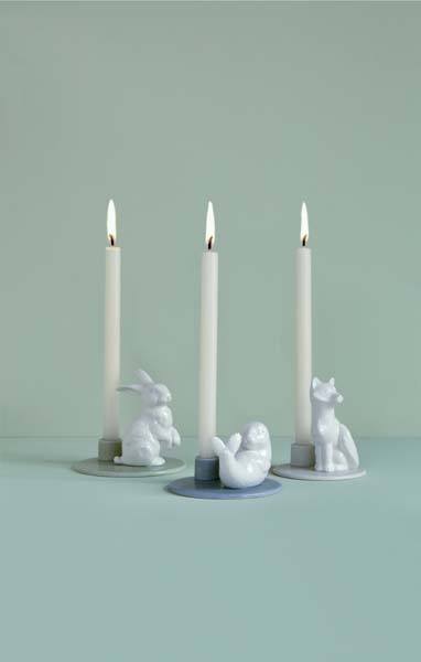 Dottir Birthday Stories lysestage - grøn - Bahne